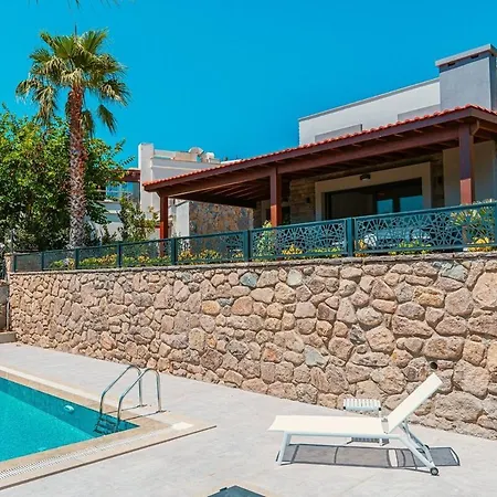 Excellent 3br With Private Pool Gümüşlük Villa Bodrum